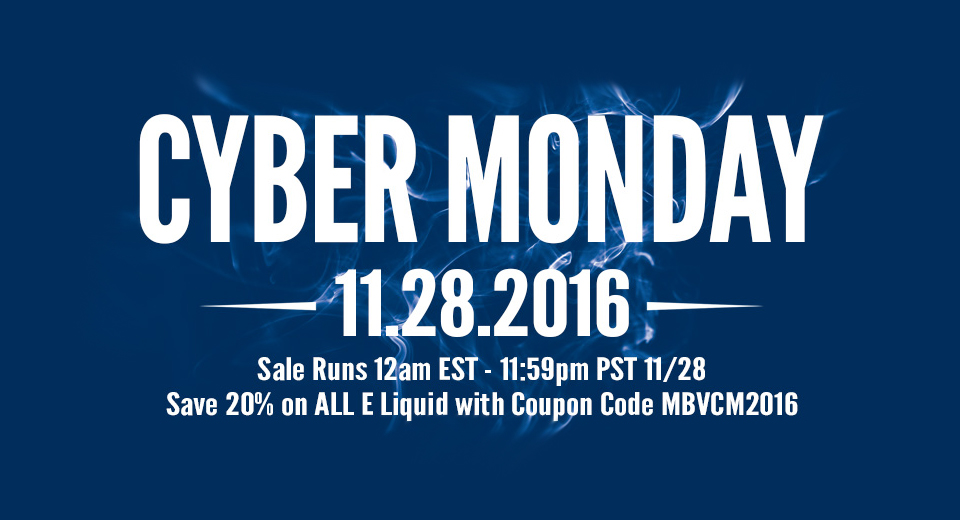 Mount Baker Vapor Cyber Monday